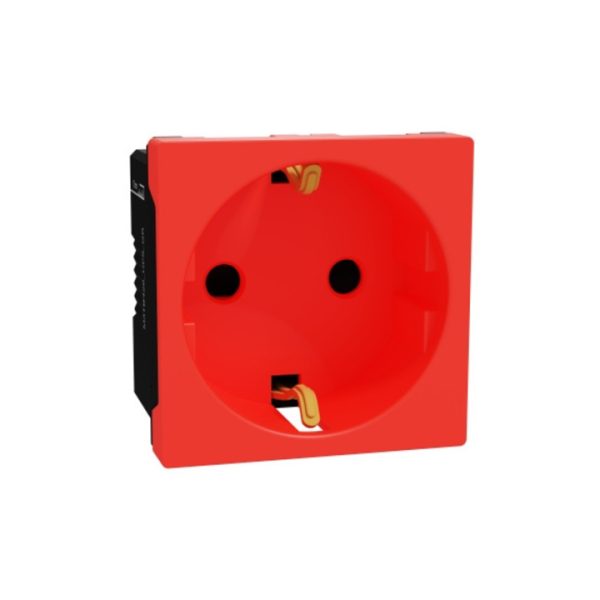 پريز برق ارت دار قرمز